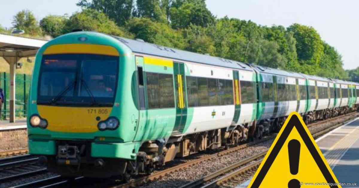 Train services shut after person hit by train in East Croydon - recap