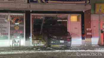 Would-be thieves back truck into Scarborough store, damage gas line