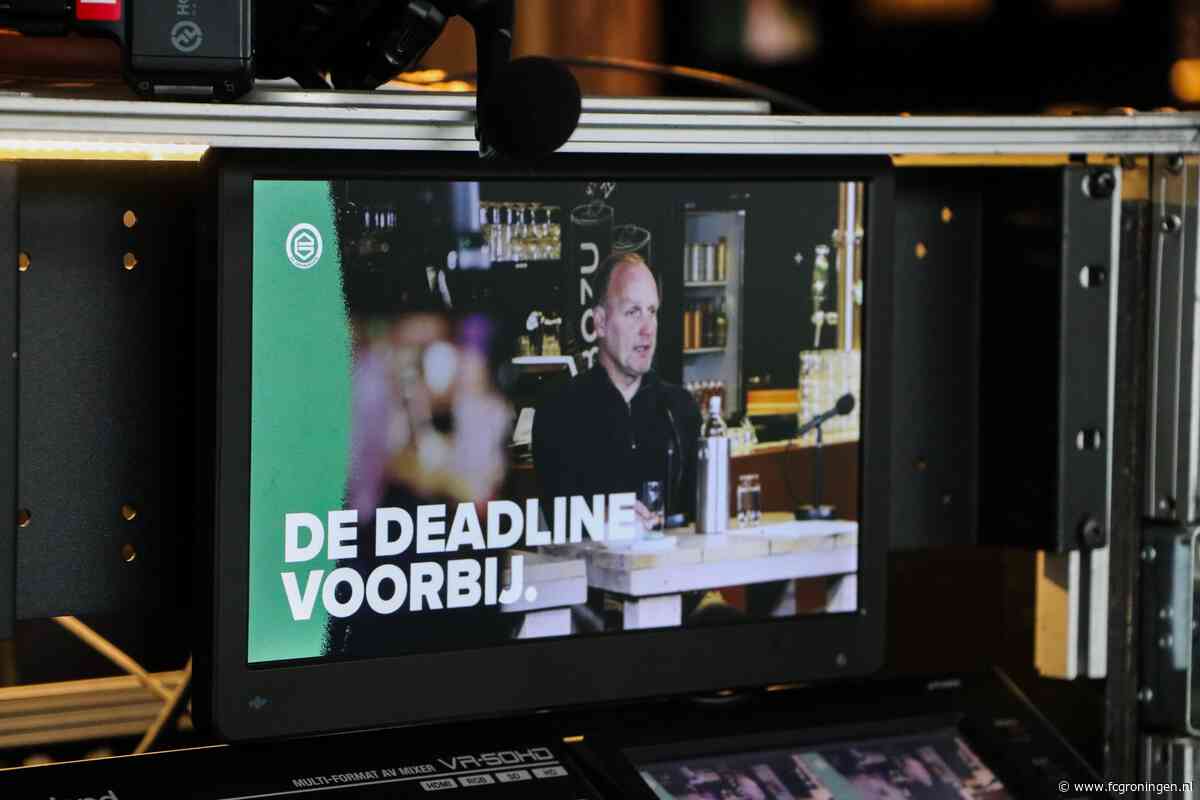 Dinsdag 19.00 uur live Q&A-show: ‘De deadline voorbij’