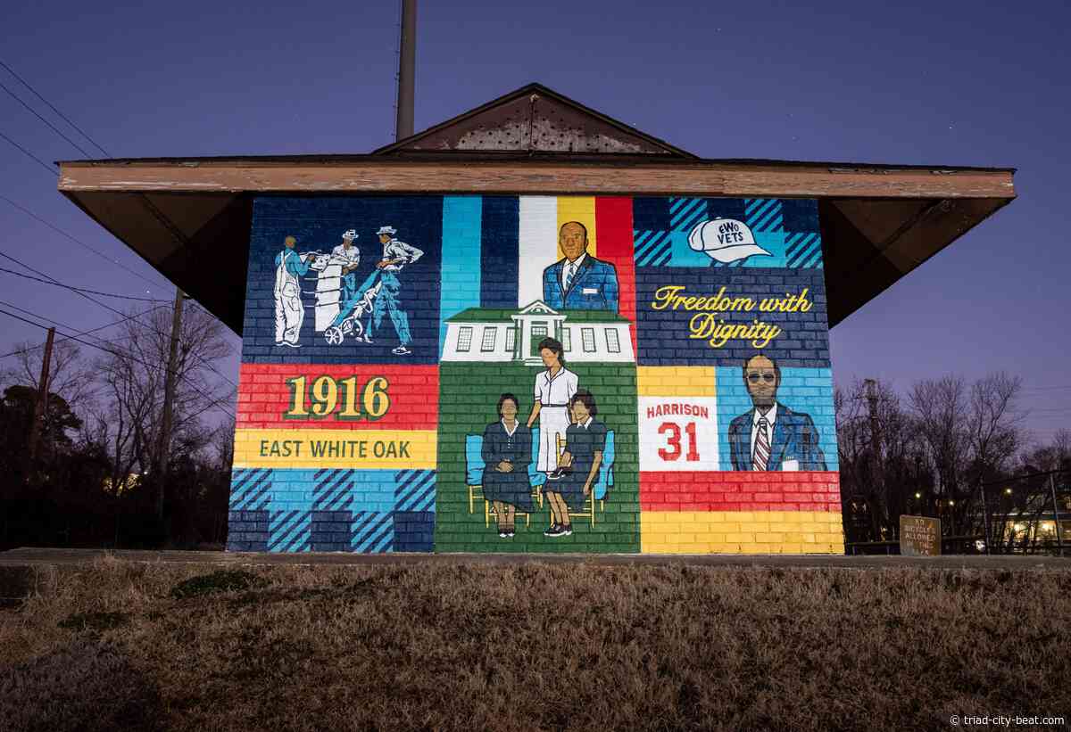 ‘Still ascending’: New mural tells history of Black mill workers in GSO, memorializes the East White Oak Community Center