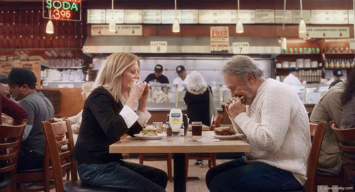 Watch Meg Ryan and Billy Crystal re-create famous 'When Harry Met Sally...' scene in Super Bowl ad