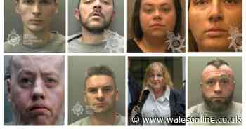 The killers, abusers, thugs and drug dealers locked up in Wales last month