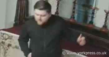 Man wanted after theft from shrine in York