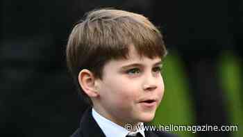 Prince Louis becomes first of Prince William and Princess Kate's children to carry out this special task