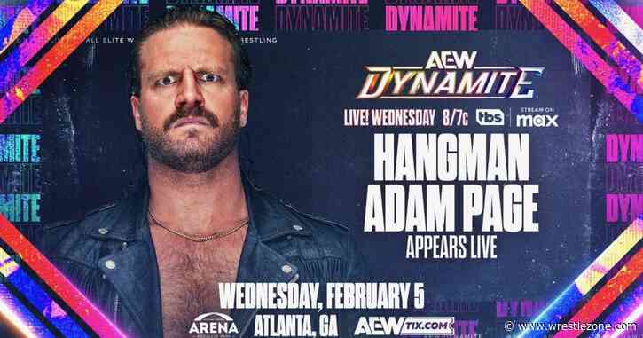 Hangman Page And MJF Appearances Announced For AEW Dynamite