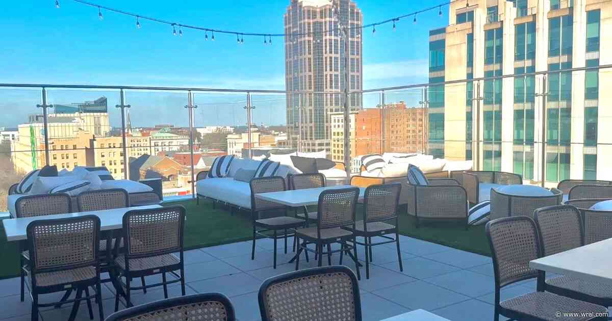 Raleigh's tallest rooftop bar opens its doors