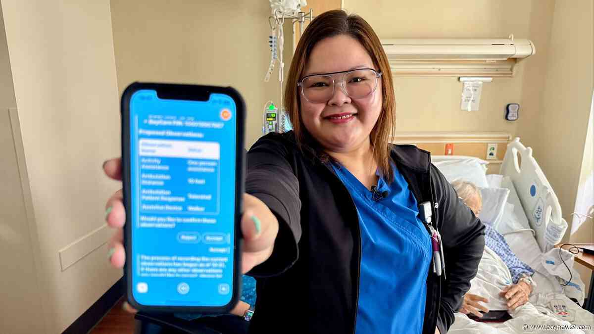 Nurses at BayCare's St. Anthony's Hospital pilot AI technology to help with care