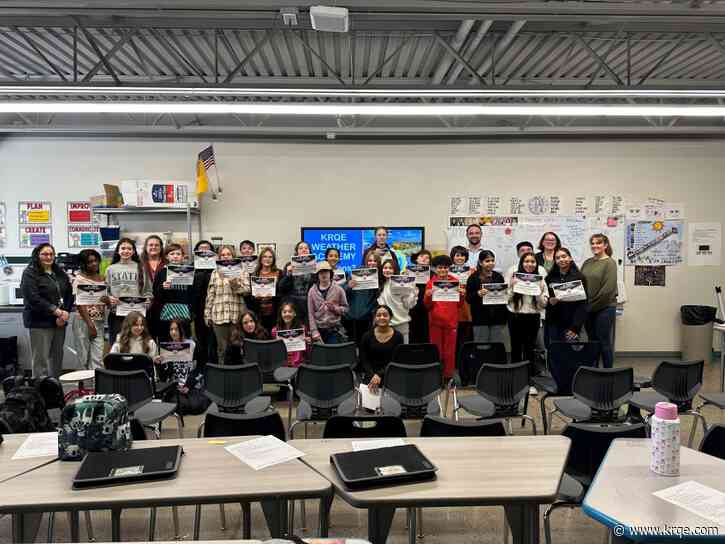 KRQE Weather Academy visits Alice King Community School