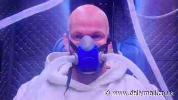 BrewDog millionaire James Watt jokes he looks like a 'Bond villain' as he shares bizarre snap conducting a work Zoom in a hyperbaric oxygen chamber