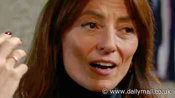 Davina McCall reveals she named her brain tumour and even threw it a PARTY with speeches, songs and her boyfriend playing piano - but was so scared of dying she wrote farewell letters to her children