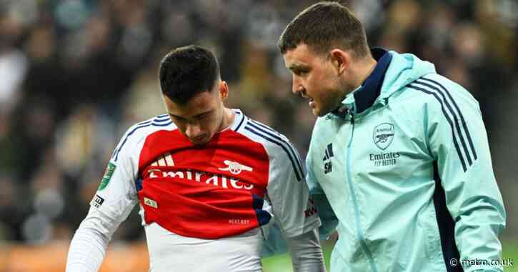 Gabriel Martinelli injury concern for Arsenal as Mikel Arteta provides update