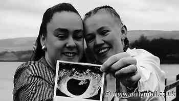 Britain's Got Talent golden buzzer star announces she is expecting her first child with her fiancée as she reveals they've 'been keeping a secret'