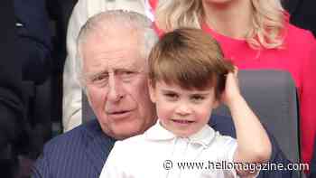 Prince Louis looks just like his grandfather King Charles in unearthed photo
