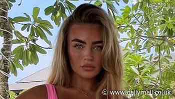 Ella Rae Wise sends pulses racing as she shows off her bronzed tan in a colourful bikini after flying to tropical Bali for the latest series of The Only Way Is Essex