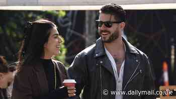 Married At First Sight couple Carina Mirabile and Paul Antoine look VERY loved-up as they enjoy date at a Sydney market after their first try at romance fizzled
