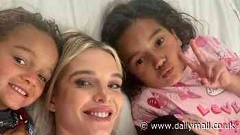 Helen Flanagan admits she's feeling 'frazzled' looking after her three children as she shares candid snap while taking on mum duties