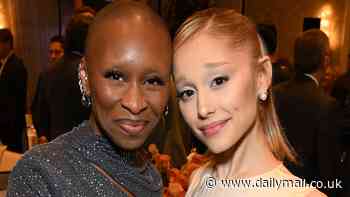 AFI Awards 2025 sees Wicked stars Ariana Grande and Cynthia Erivo hug as Zoe Saldana represents Emilia Perez
