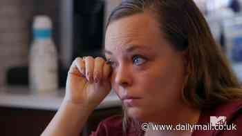 Teen Mom's Catelynn Lowell breaks down in tears as she is blocked from seeing daughter by her adoptive parents