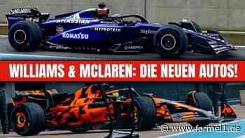 Die neuen Autos 2025: McLaren & Williams