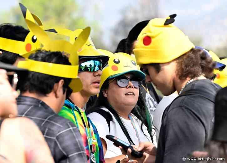 Aiming to catch ’em all, thousands gather at Pasadena’s Rose Bowl for Pokémon GO