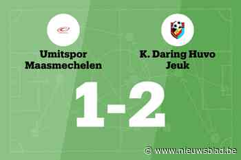 DH Jeuk verslaat Umitspor met 1-2 en eindigt reeks zonder overwinning