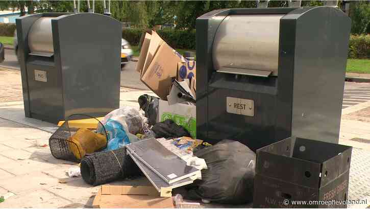 Dronten - Afvaloverlast in Dronten-Zuid: 'Verloedering dreigt'