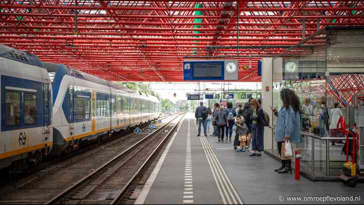 Almere - Geruime tijd geen intercity's tussen Almere Centrum en Amsterdam Centraal