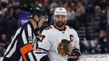 Blackhawks’ Foligno exits game versus Golden Knights