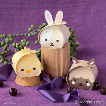 Paper Spring Animal Treat Boxes