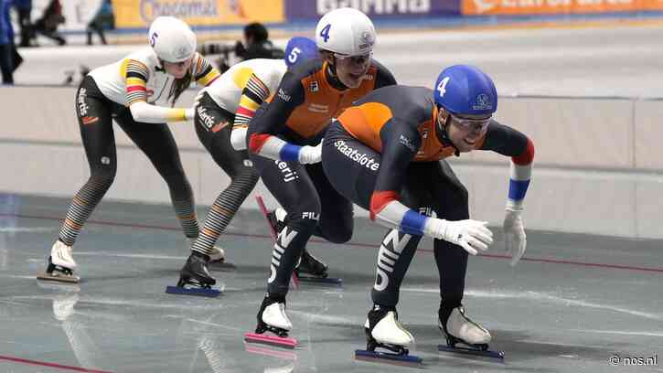Schaatsers en coaches zien nog veel verbeterpunten voor nieuwe mixed relay