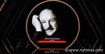 Morgan Freeman Honors Gene Hackman at Oscars