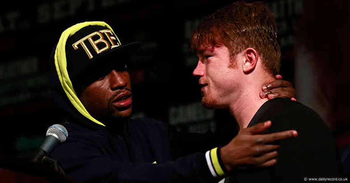 Canelo Alvarez makes bold $150million Floyd Mayweather Jr claim ahead of Terence Crawford super-fight