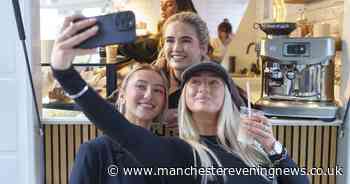 Thousands turn out as Molly-Mae Hague holds pop-up event in Manchester city centre