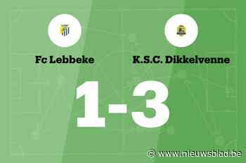 KSC Dikkelvenne in tweede helft voorbij FC Lebbeke