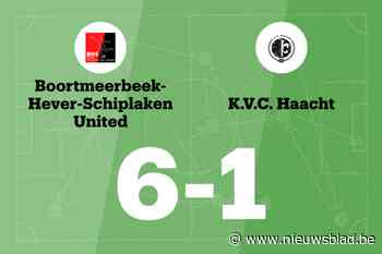 BHS United B maakt tegen KVC Haacht B einde aan slechte reeks