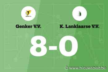 Genk VV B heeft geen medelijden met Lanklaar