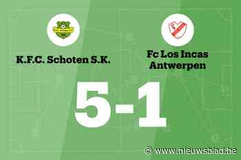 Schoten wint sensationeel duel tegen Los Incas