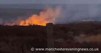 Another moorland fire breaks out near Oldham after 'hottest day of year'