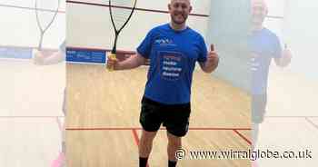 Jay's squash challenge raises thousands for Wirral charity