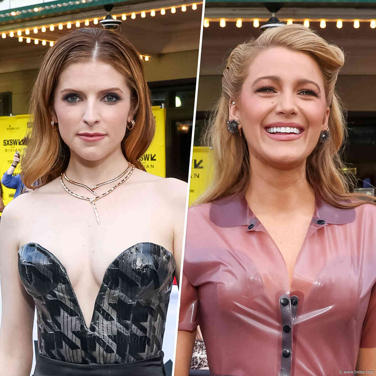 Anna Kendrick offers a 3-word response to working with Blake Lively again