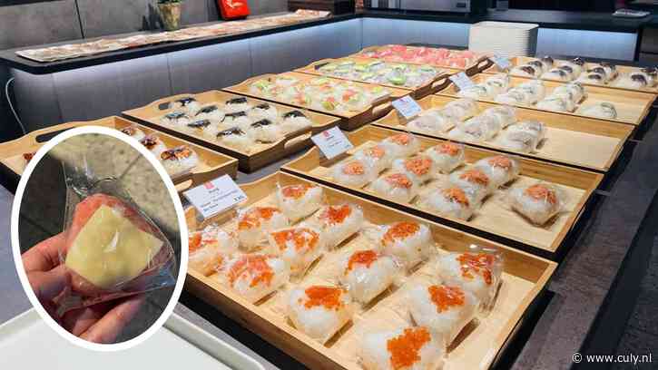 Deze kneiterverse onigiri vind je verscholen in een metrostation in Amsterdam