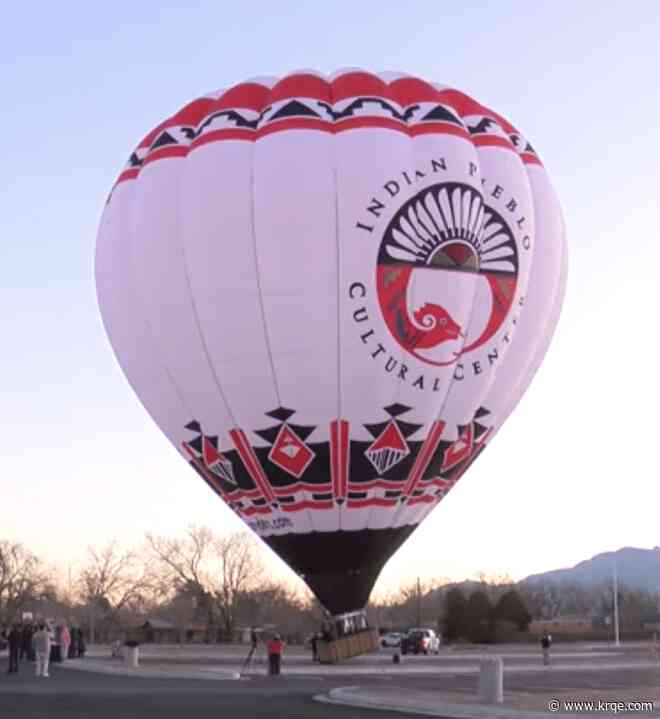 Indian Pueblo Cultural Center debuts new hot air balloon