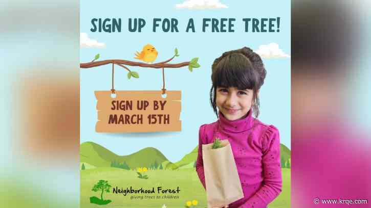 Santa Fe County giving free trees to kids for Earth Day