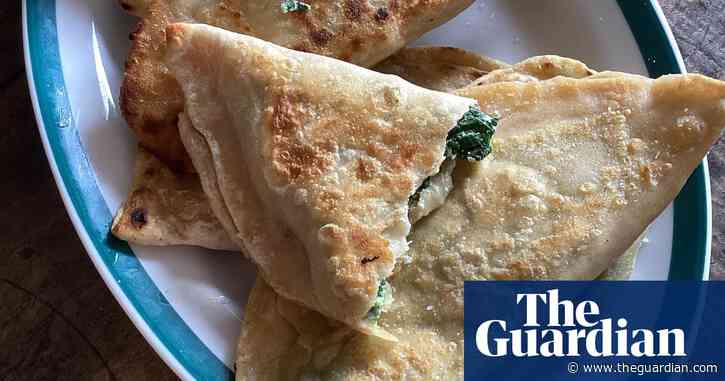 Rachel Roddy’s recipe for flatbreads stuffed with spinach and cheese | A kitchen in Rome