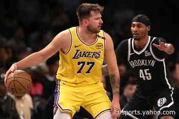 Luka Dončić's triple-double not enough for Lakers in loss to 12th-place Nets