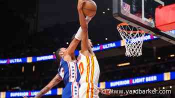 Led by Dyson Daniels' 25 points, Hawks take down Sixers