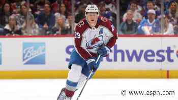 Avs star MacKinnon reaches 1,000-point mark