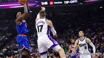 Knicks use stellar three-point shooting to snap losing streak with 133-104 win over Kings