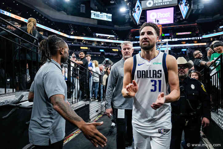 Thompson still bullish on Mavericks’ stretch-run possibilities