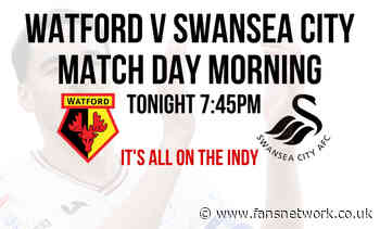 Swansea City full of confidence for this evenings game at Watford